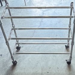Metal Shoe Rack 24" width