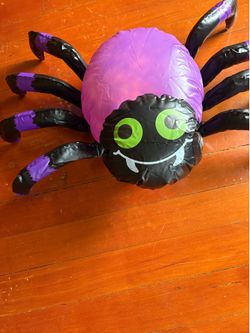 Inflatable light up Spider 29 inches