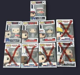 Stranger Things Funko Pops