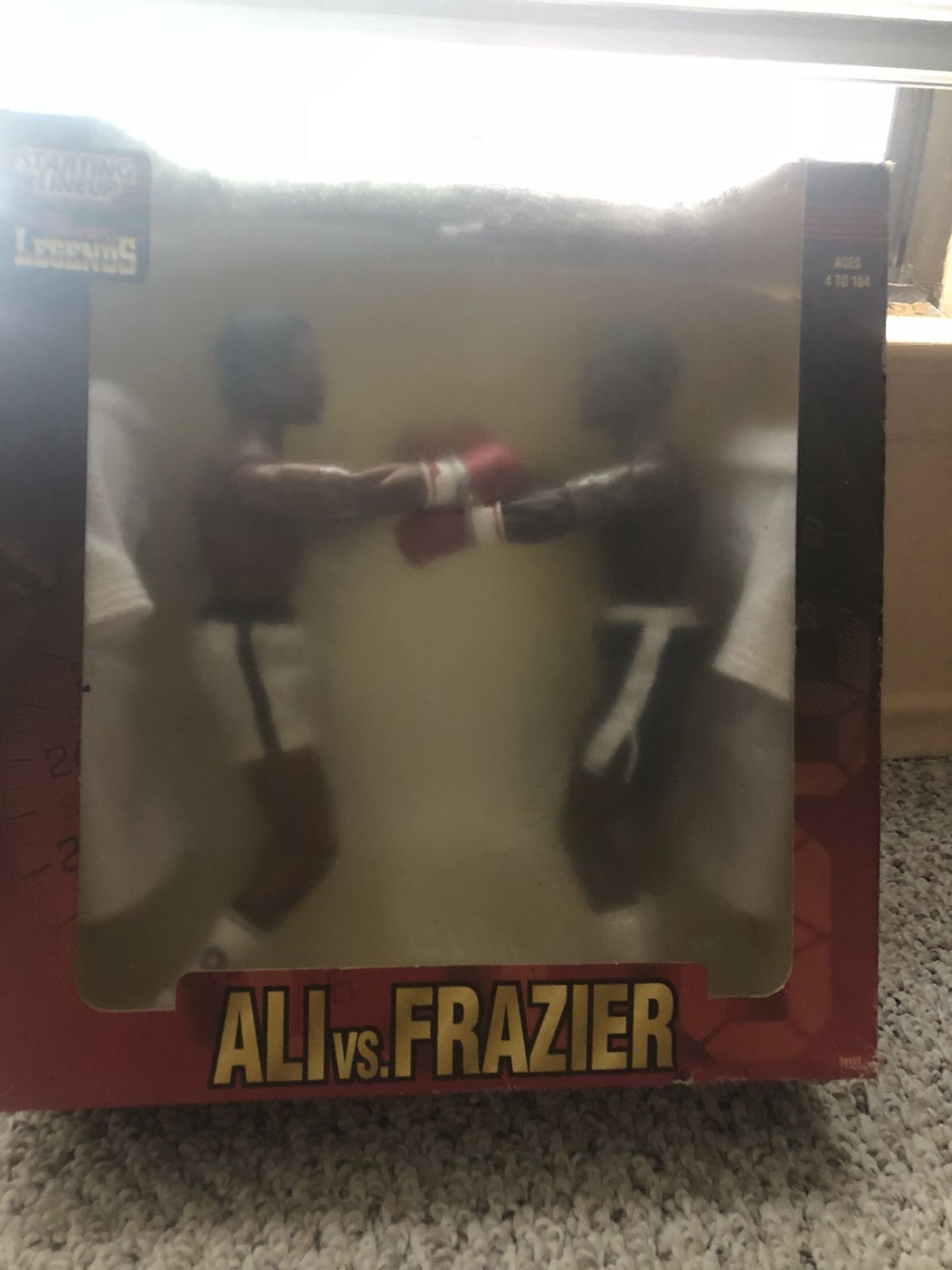 Timeless collection Muhammad Ali , Joe Frazier Dolls complete with robes with names on the back
