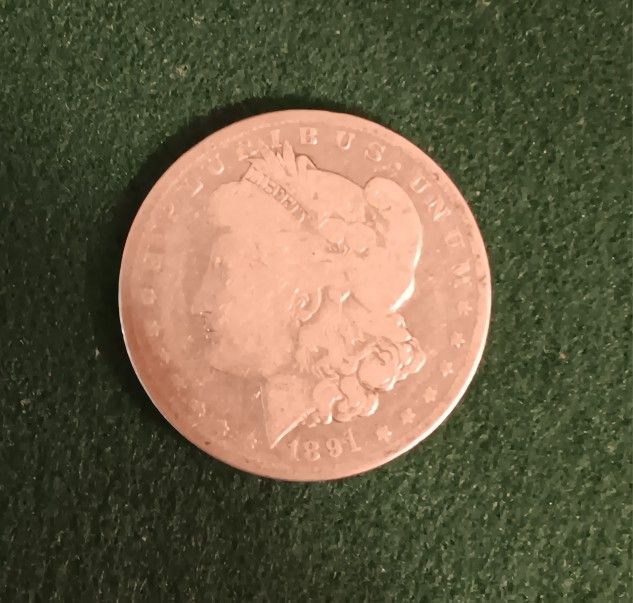 1891-O Morgan Dollar 