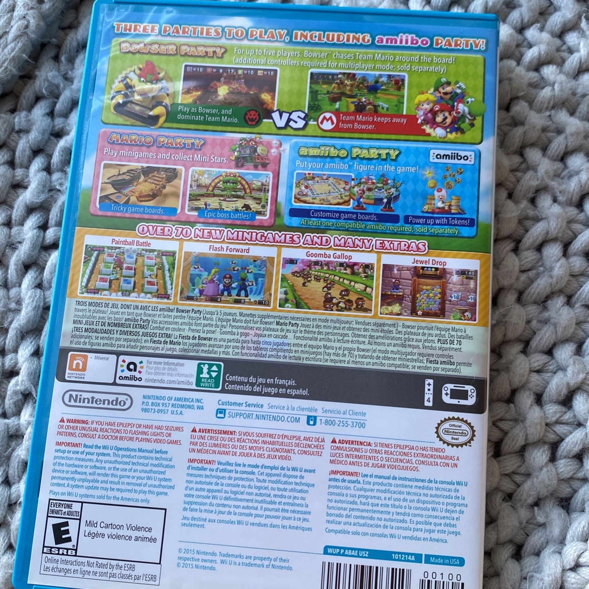 Wii U Mario Party 10