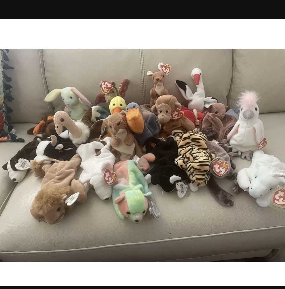 30 Beanie Babies....Great Collection!!!