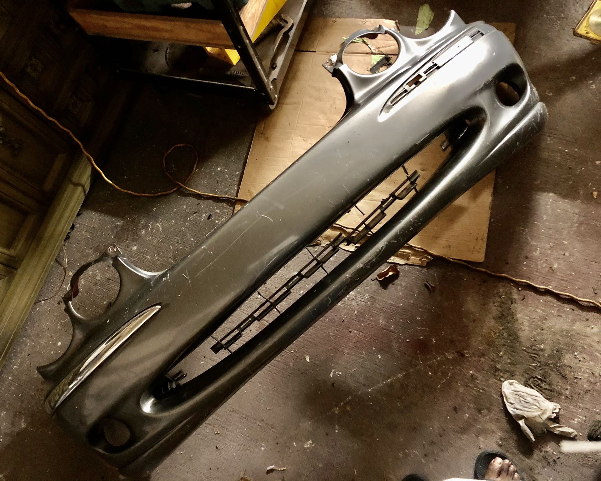 Jaguar X-Type OEM Front Bumper- Grey-$125