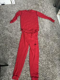 Red tracksuit
