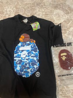 Bape shirt baby Milo blue size M