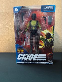G.I. Joe, Classified  Series, Python Patrol Officer, 6” Fig. #56.