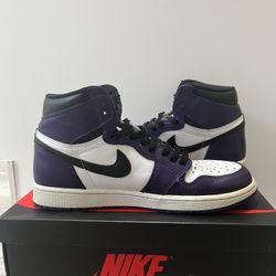 Air Jordan 1 Retro high OG Court Purple 2.0