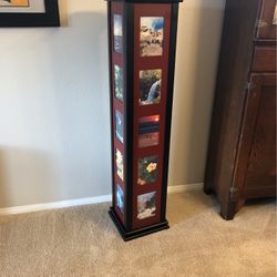 CD Holder for 50 Cd’s With Picture Frames
