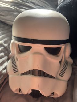 White Vader piggy bank Used