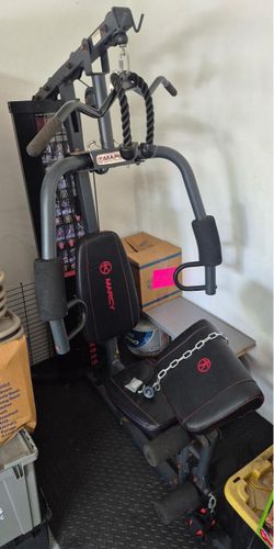 Marcy MWM-990 150 lb Home Gym Weight Machine – Full Body Workout