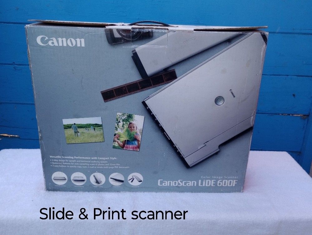 Canon LIDE 600f print & negative Hi-res scanner.