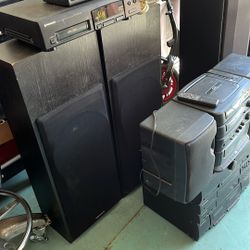 Sanyo..pioneer..fisher..Sony..Panasonic.. Aiwa