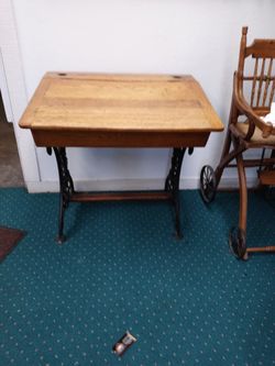 Antique School Desk