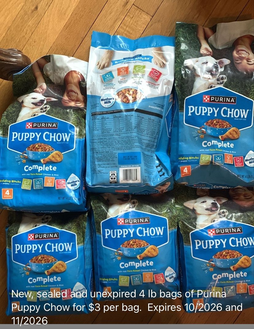 Purina puppy chow