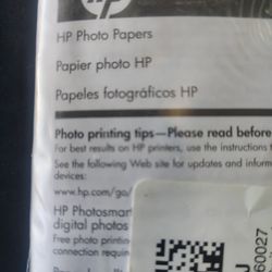 New Unopened Bag HD Photosmart Essentials Photo Paper