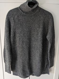 Banana Republic Gray Sweater Dress Large