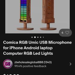 Usb microphone Rgb 