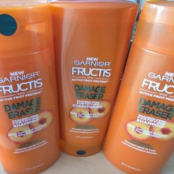 All 3 for $10 FIRM! Garnier Fructis Damage Eraser 2x 22 fl oz Shampoos & 1x 21 fl oz Conditioner. Pick up in Garland 75042 by appointment