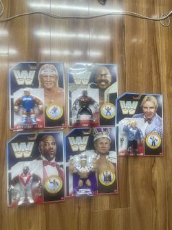 Wwf Wwe Hasbro Style Figures 