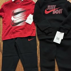 Brand New Toddler Boys Nike Set Size 2T