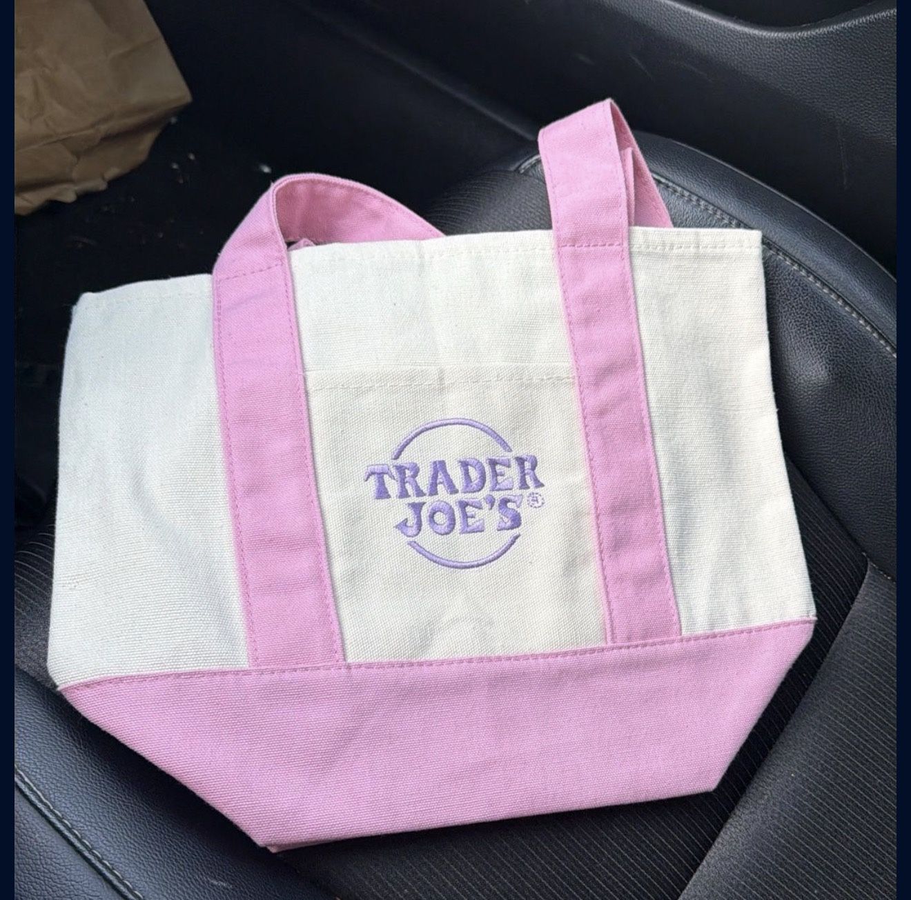 Trader Joe’s Pink Bag
