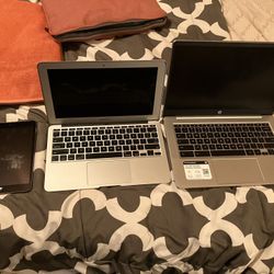 2 Laptops & 1 Tablet 