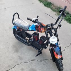 Built or brand new in box lowest $325! OR $1000 or best offer. Chopper bike Electric bike ebike e-bike scooter 15mph kids only 5 to 15 Yrs Age. Has sp