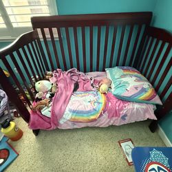 Toddler Bed/crib With Mattress