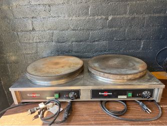 Krampouz Double Electric Crepe Maker