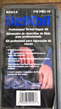 Heli-Coil 5403-10 Metric M10 x 1.5 Thread Repair Kit - Brand New
