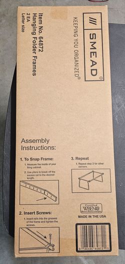 Hanging Filing Frame