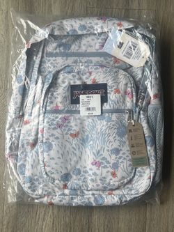 Jansport Big Student Backpack Fluttering Fields (butterfly)