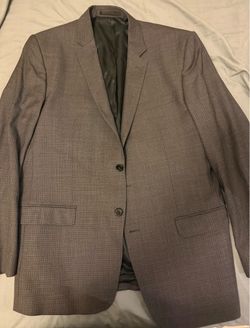 ​Versace Collection Brown Wool Men’s Blazer Single Breasted Size 54R
