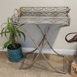 Bar Cart With Detachable Tray