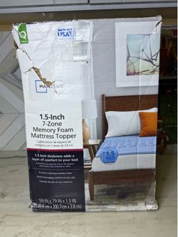 Memory Foam Mattress Topper