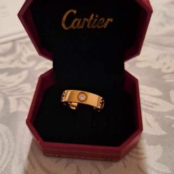 Cartier Love Ring Rose Gold