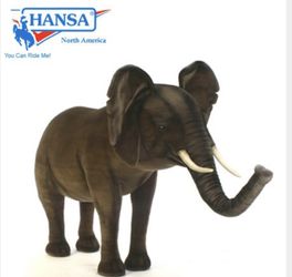 life-size Hansa elephant