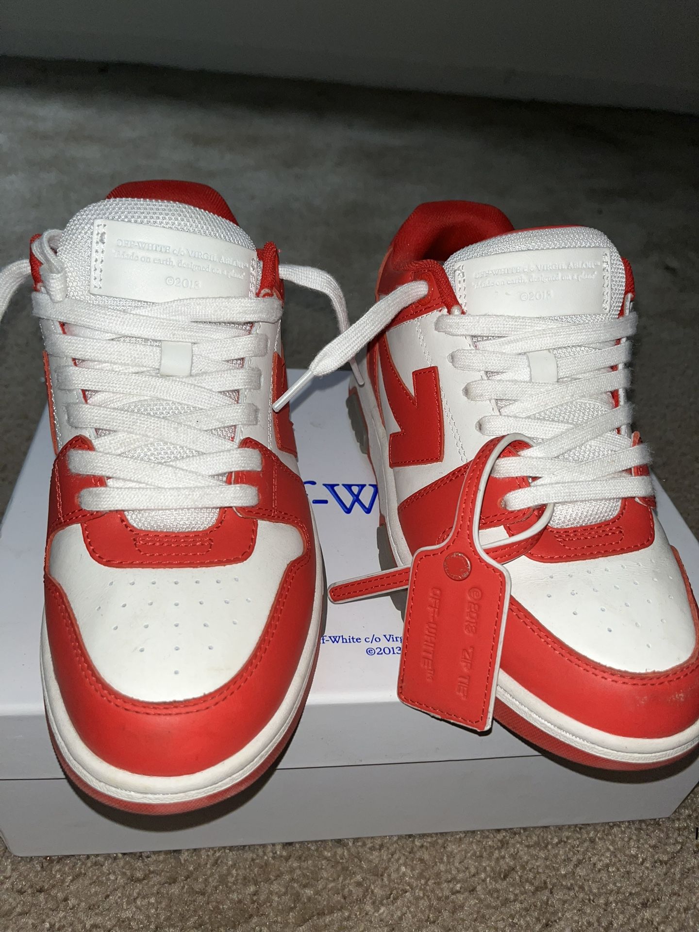Red And White Out Of Office