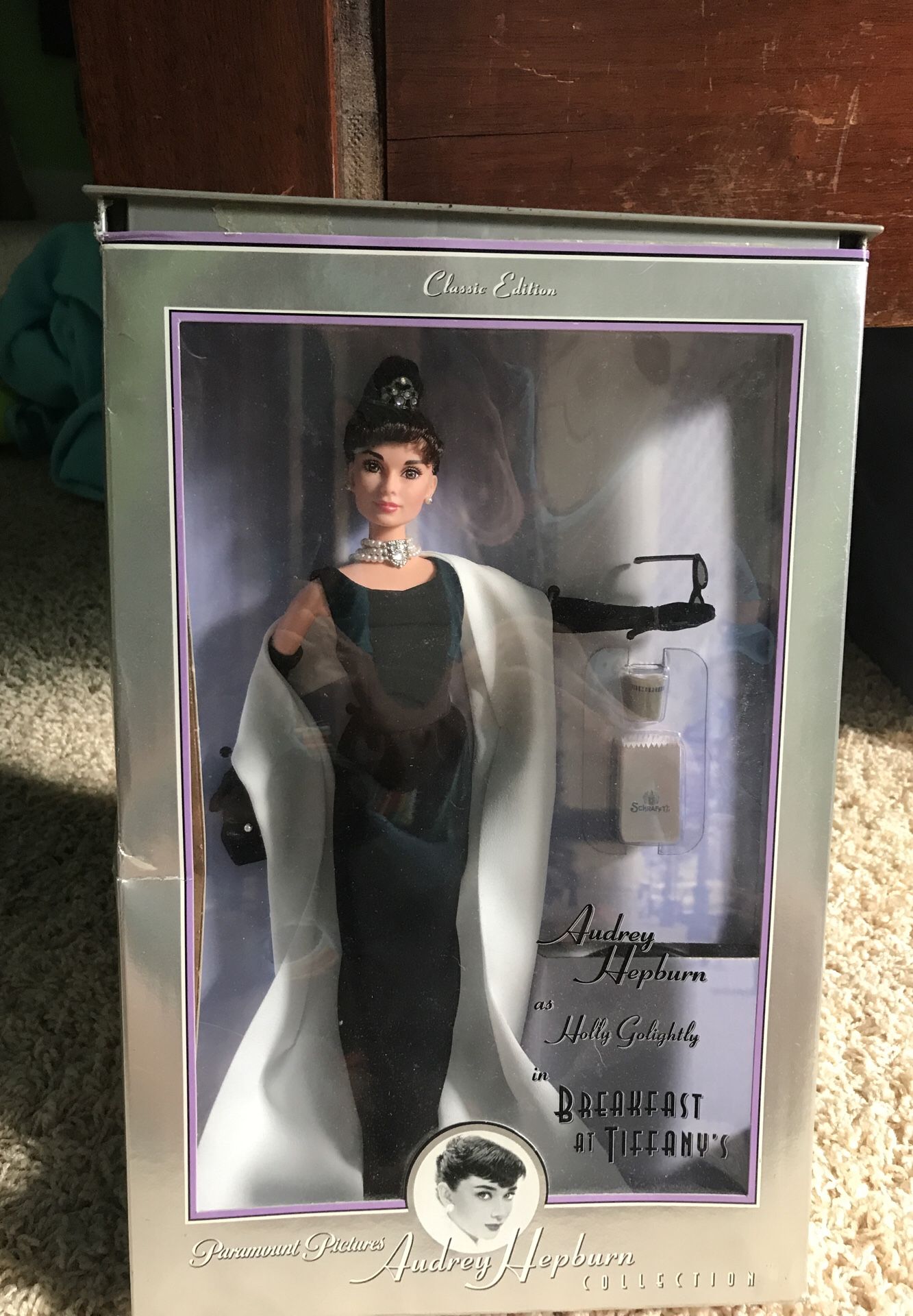 Breakfast at Tiffany’s collectible doll