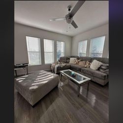 Couch/Sectional & Outtaman & Tables 