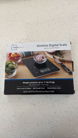 MAINSTAYS Slimline Digital scale