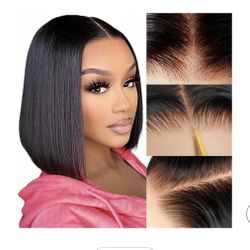 Wear And Go Black Bob Wig