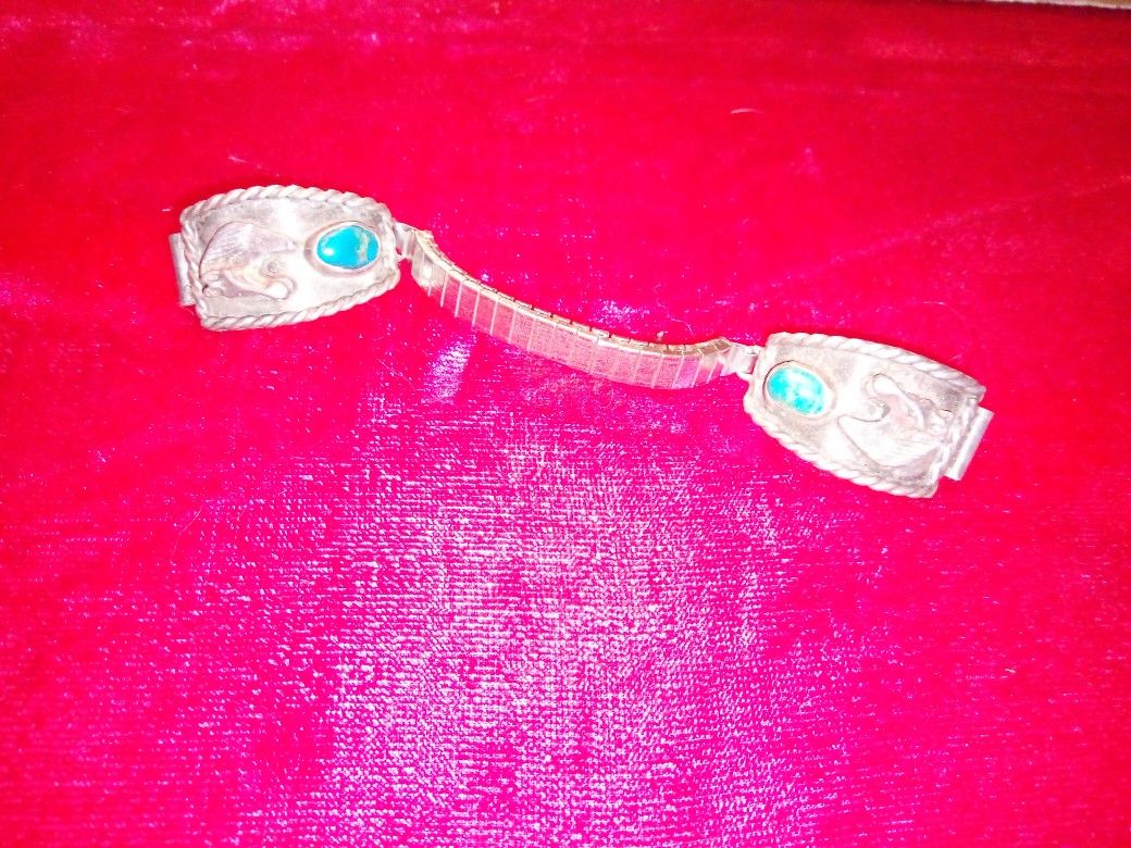 Vintage Watch Band Turquoise