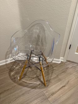 Clear Acrylic Accent / Desk Chair