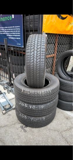 265 70 17 full set