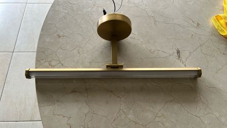 Brass Vanity Bar Wall Light Fixture