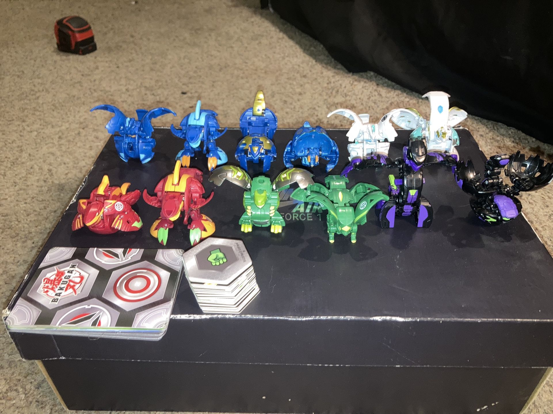 assorted bakugan 