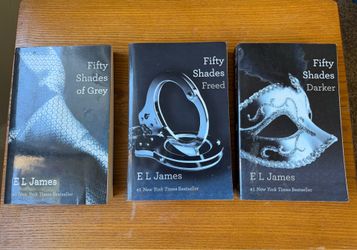 Fifty 50 Shades of Grey Trilogy Book Set Series By E L James, Paperback
