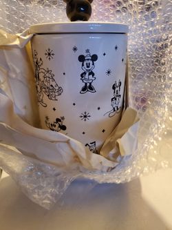 Disney Mickey & Minnie Holiday Canister - NEW